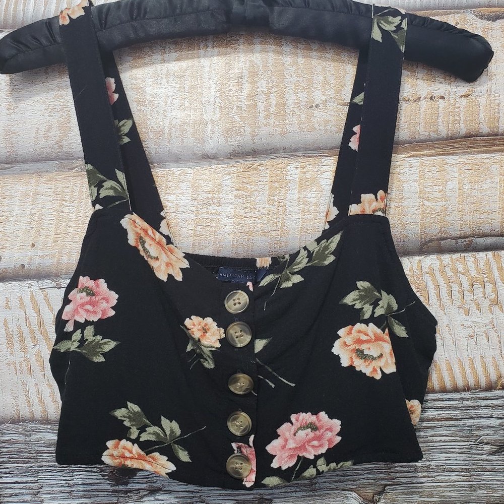 American Eagle Cropped Sleeveless Top